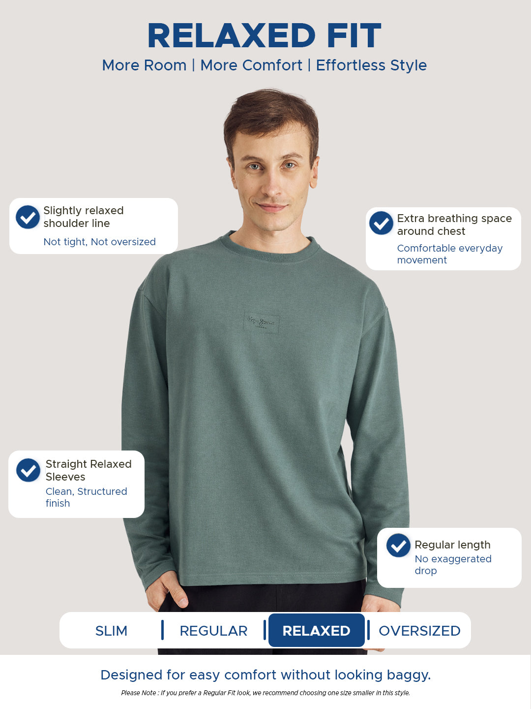RELAXED FIT FULL T-SHIRT