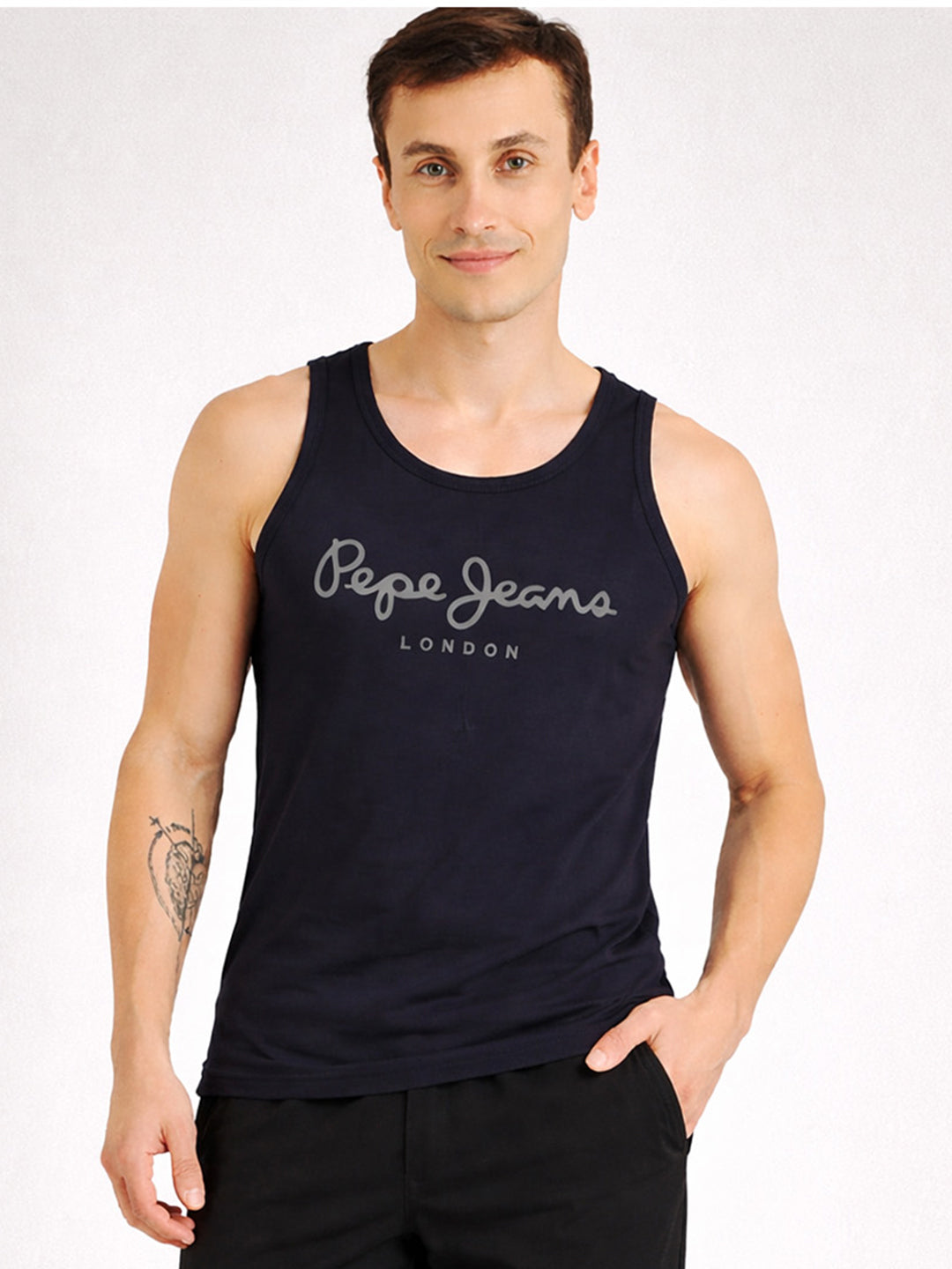 Men Cotton Sleeveless Gym Vest
