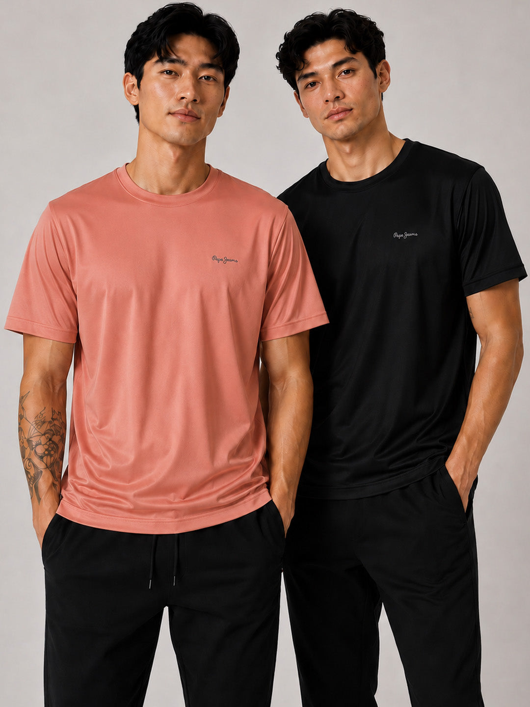 Men Active T-Shirt (Pack of 2)