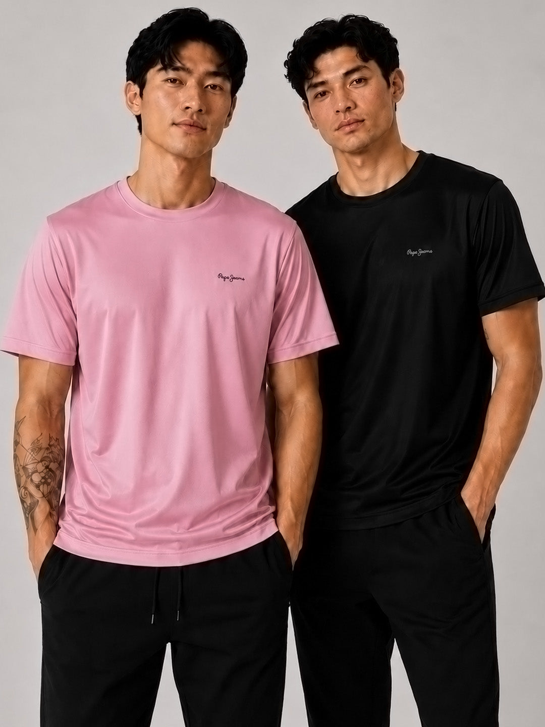 Men Active T-Shirt (Pack of 2)