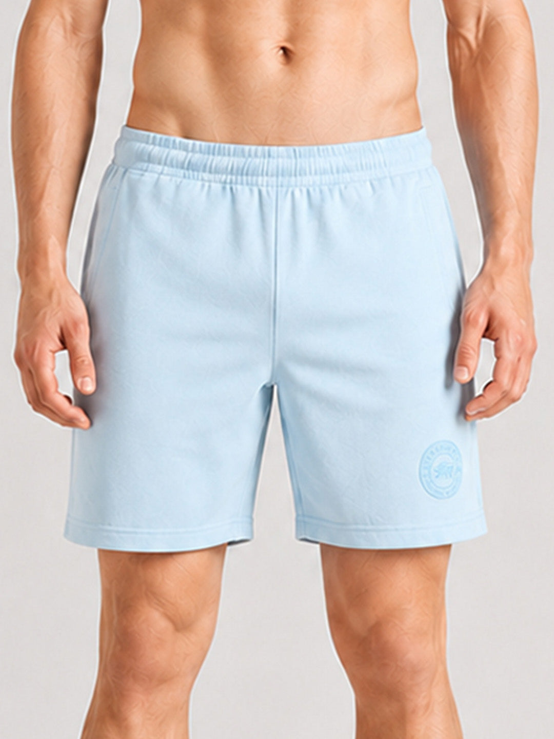 Men Mid-Rise Cotton Rich Shorts