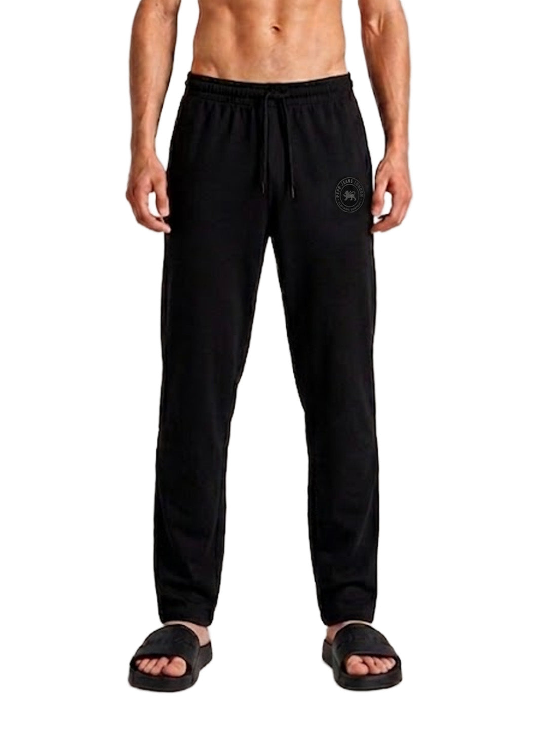 Men Solid Cotton Lounge Pants