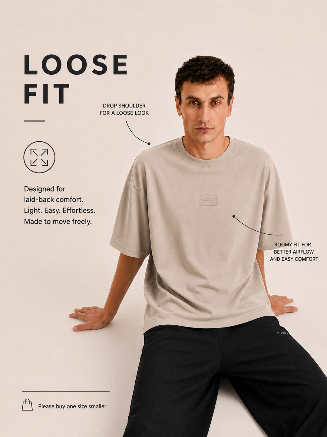 Men Brand Logo T-shirt