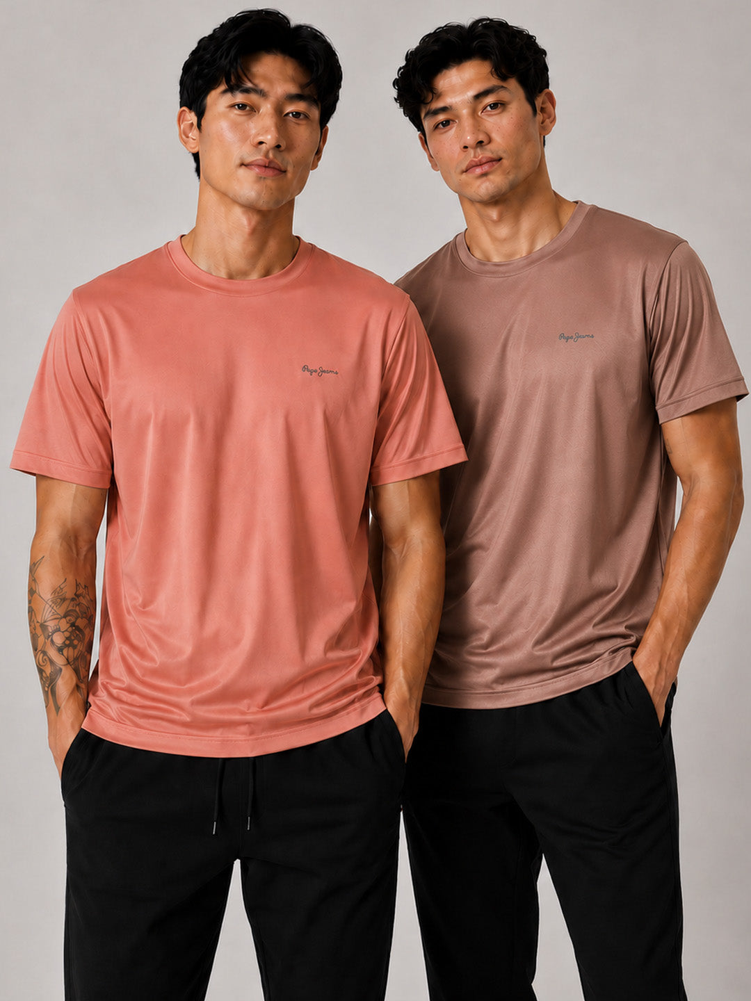 Men Active T-Shirt (Pack of 2)