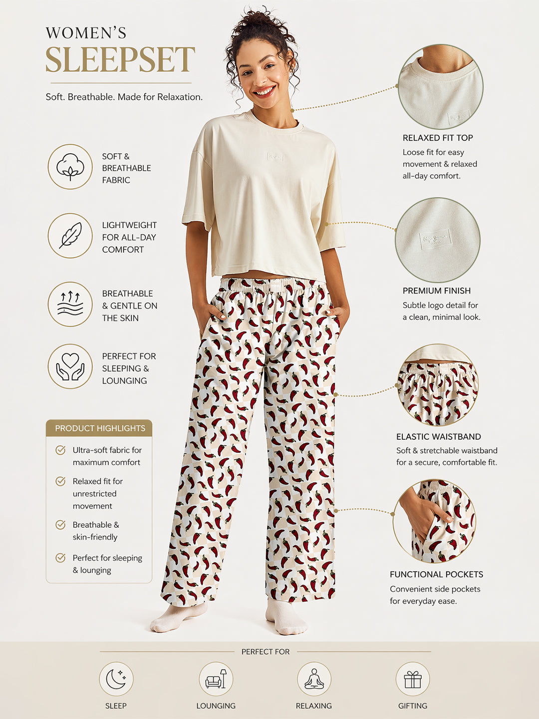 Women Sleepset