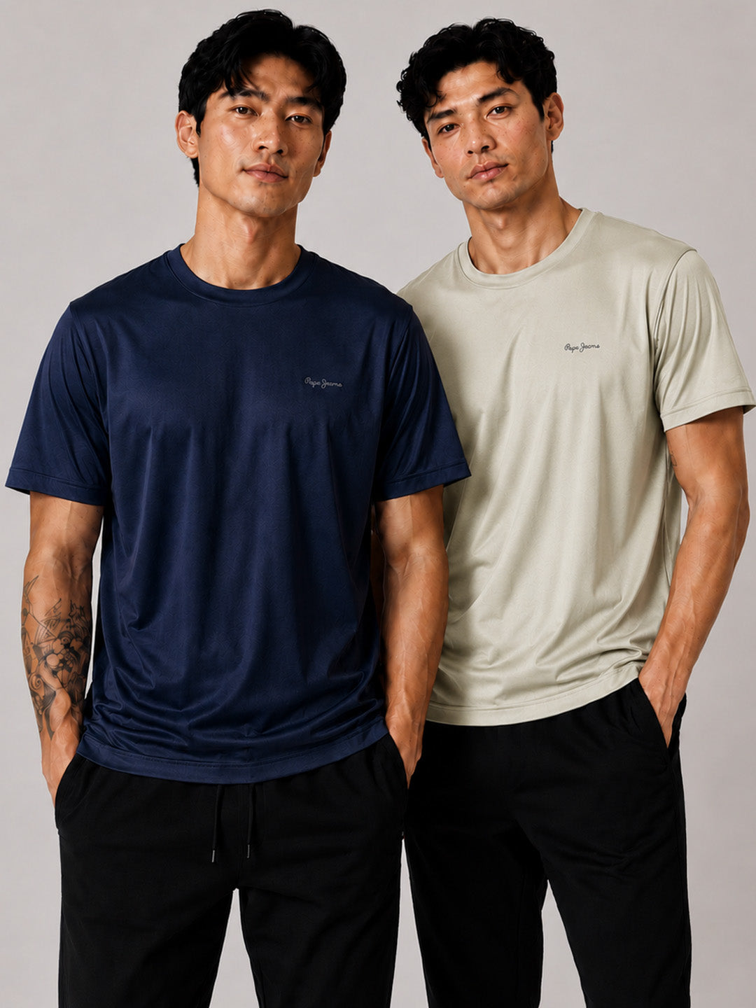 Men Active T-Shirt (Pack of 2)