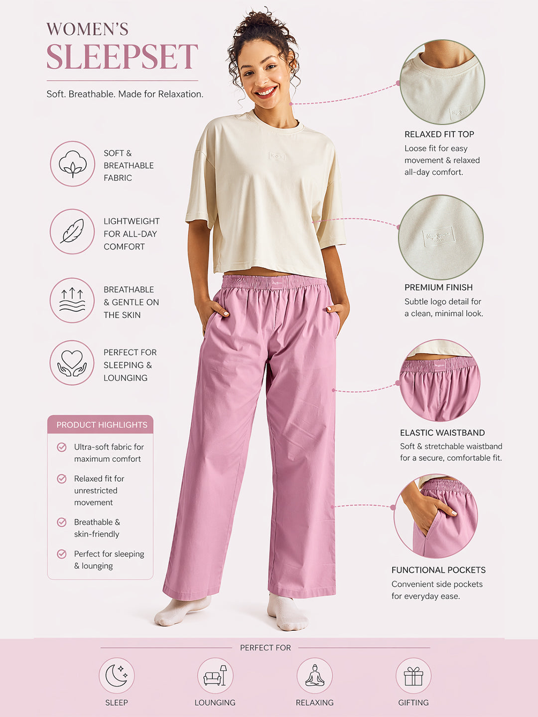 Women Sleepset
