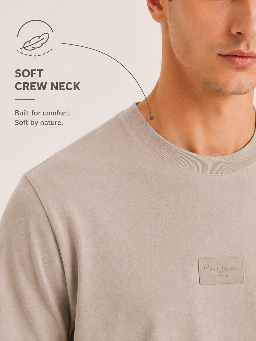 Men Brand Logo T-shirt