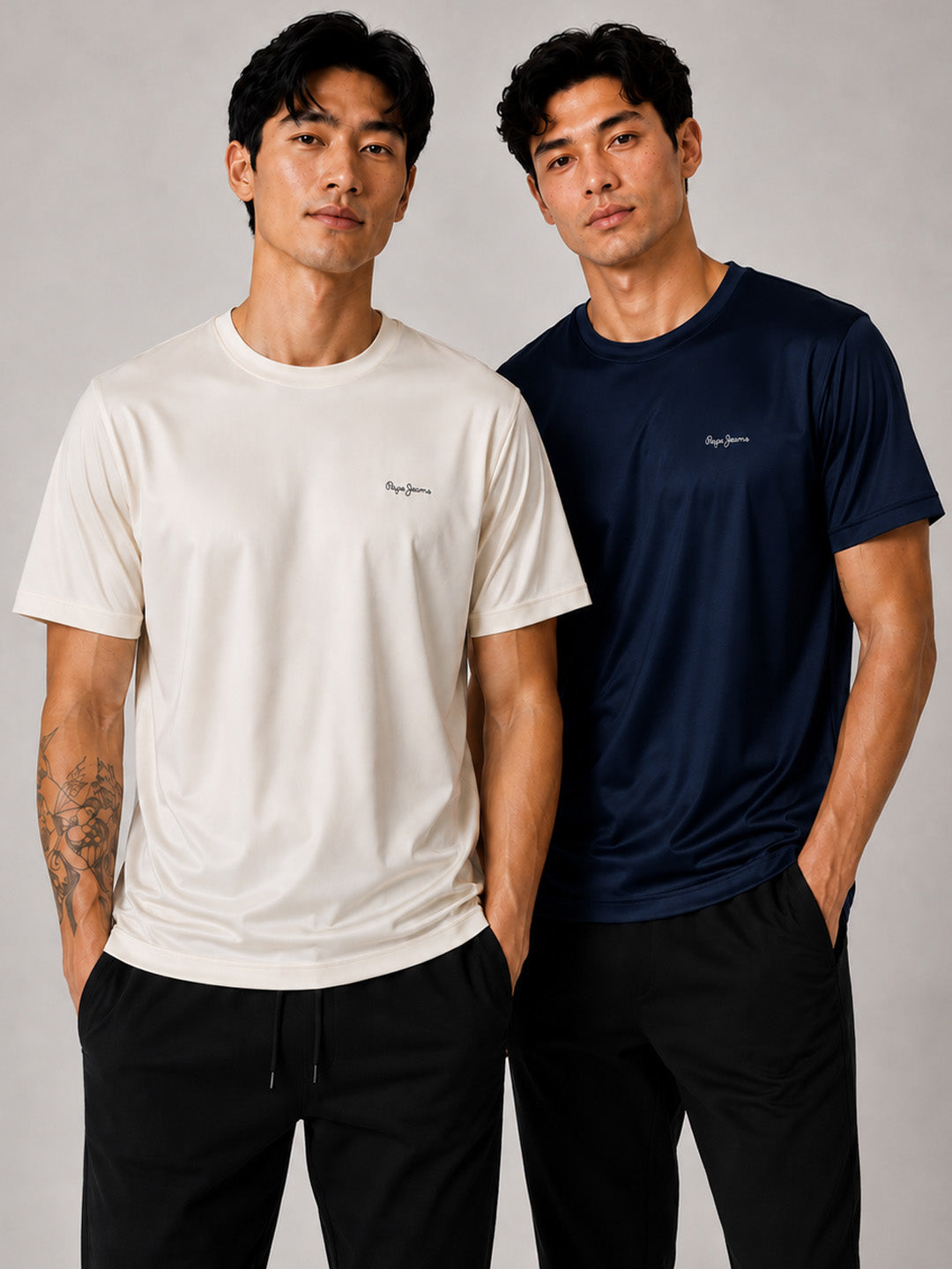 Men Active T-Shirt (Pack of 2)