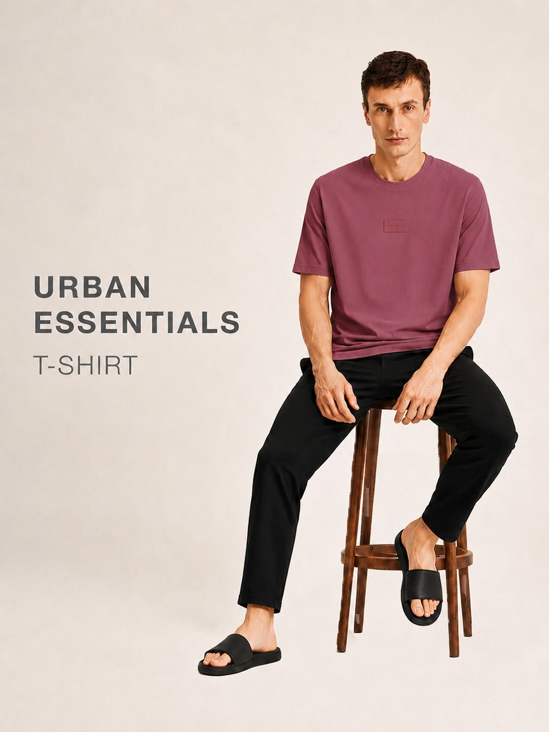 Men Brand Logo T-shirt