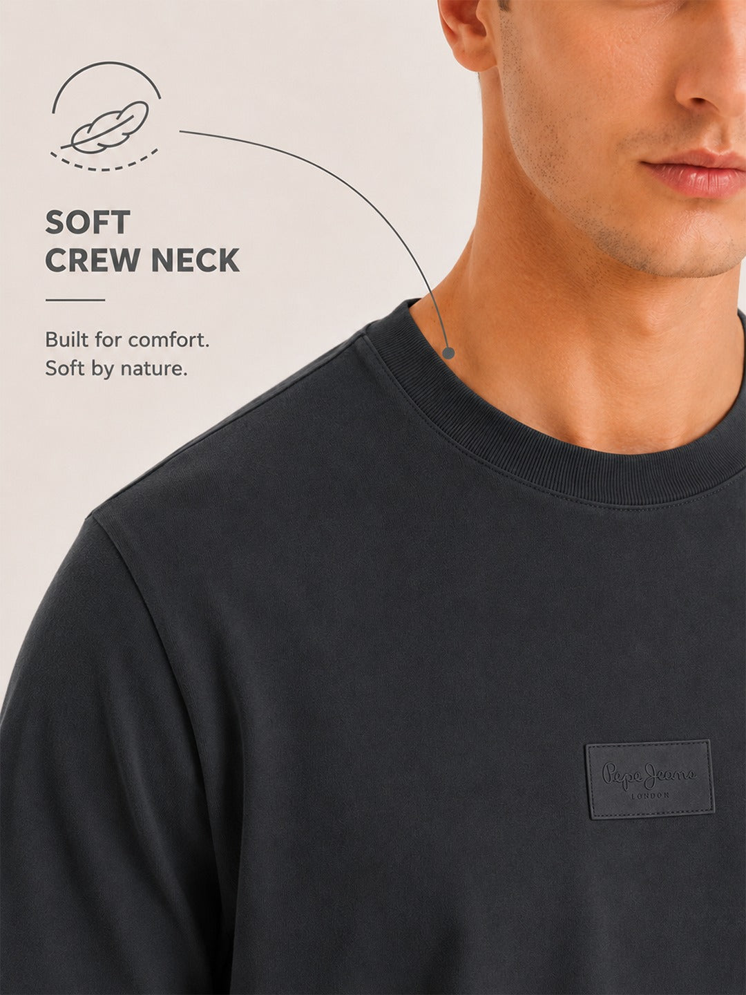 Men Brand Logo T-shirt